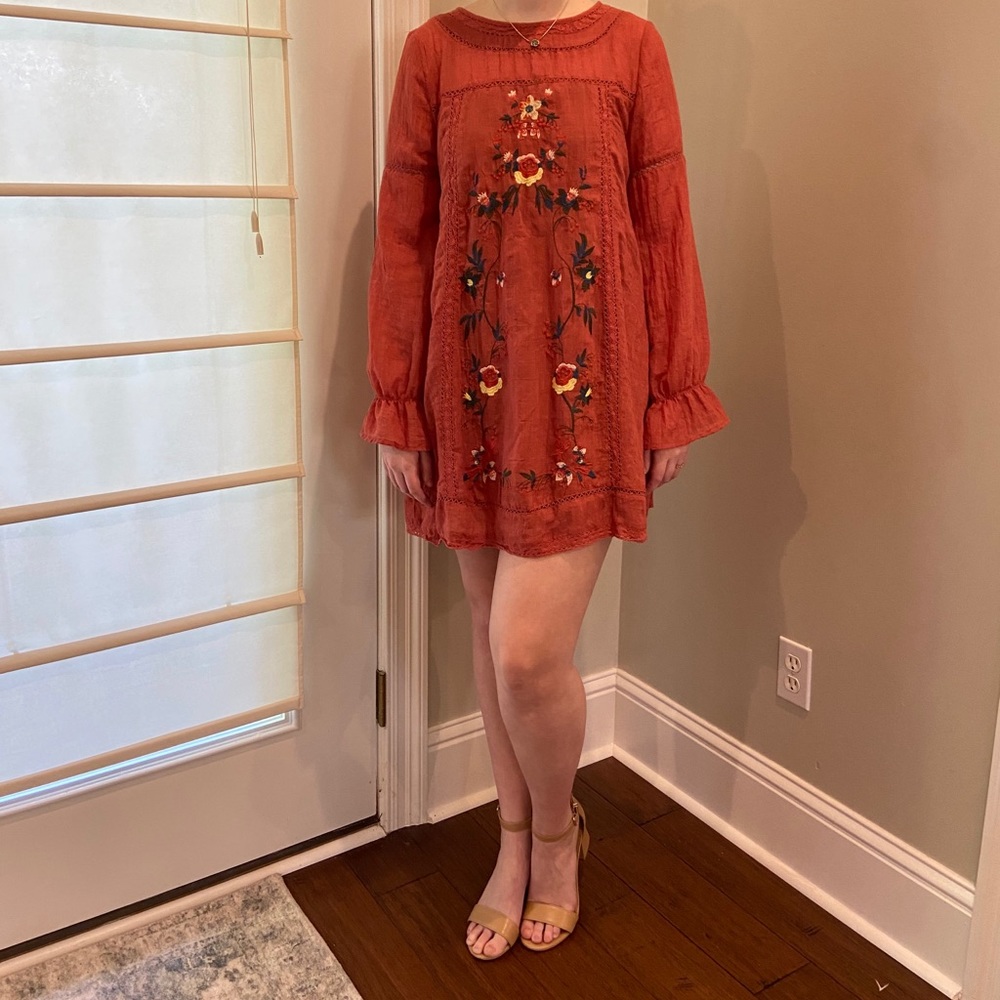 Small floral dress